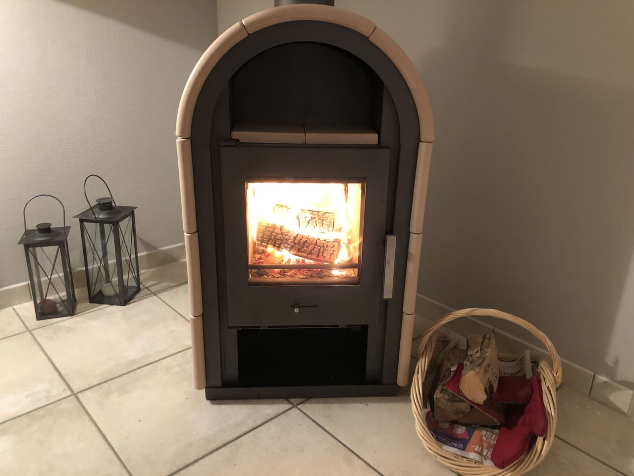 Kamin für gemütliche Abende