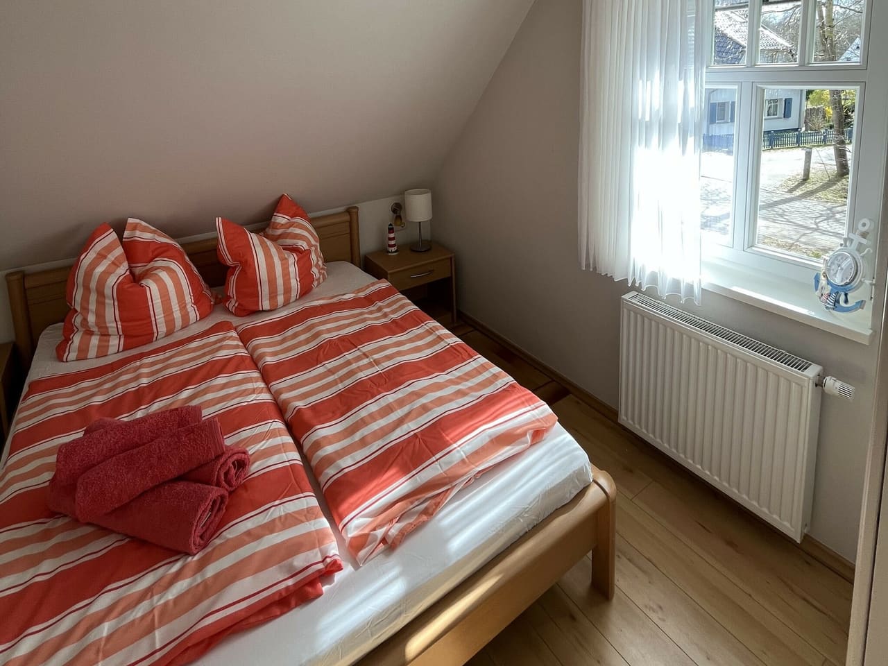 Schlafzimmer 2 mit Doppelbett
